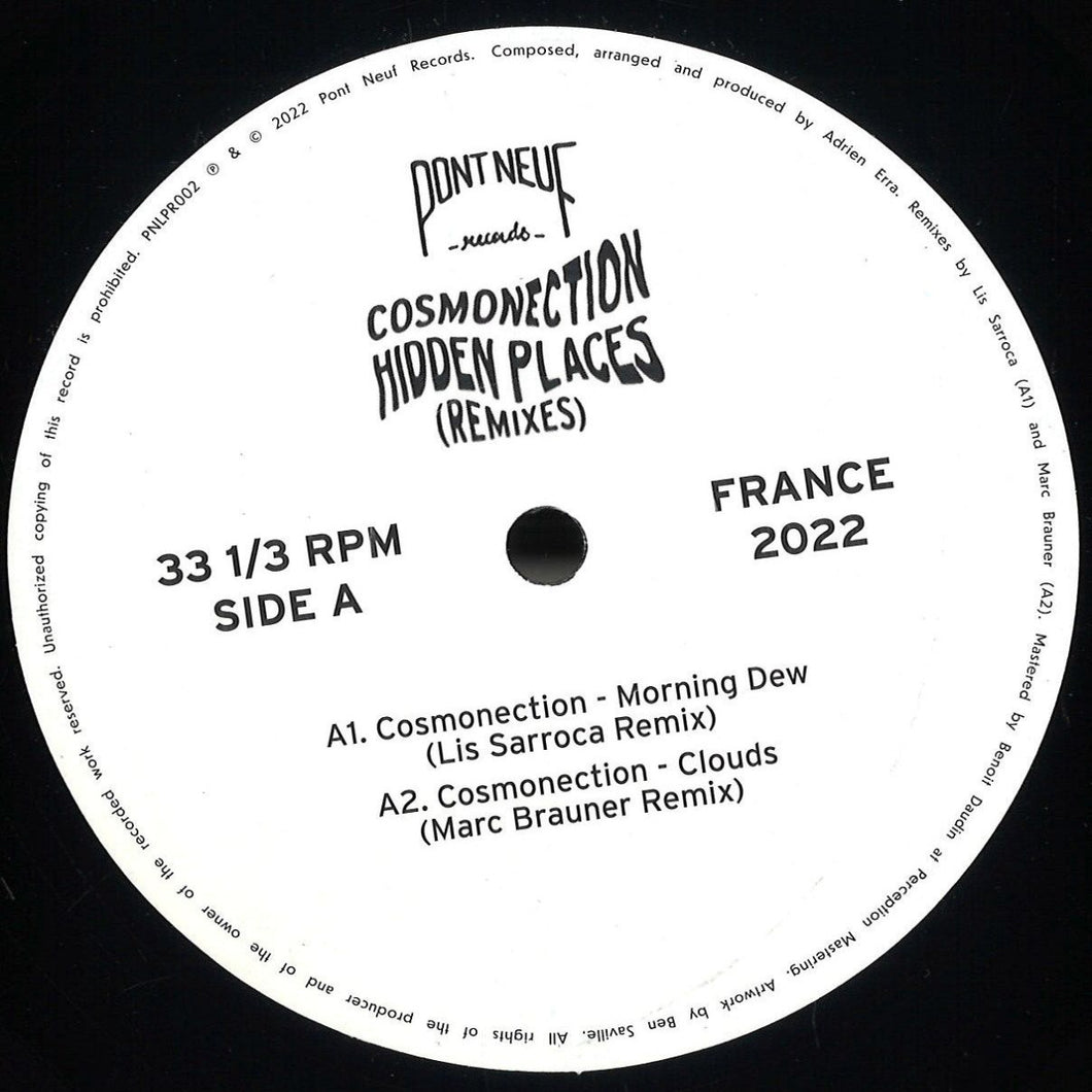 COSMONECTION - HIDDEN PLACES (WITH LIS SARROCA, MARC BRAUMNER, TOUR-MAUBOURG, BLACK LOOPS REMIXES)