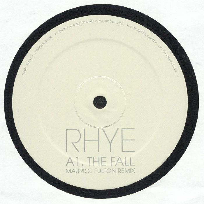 RHYE - THE FALL (WITH MAURICE FULTON REMIX