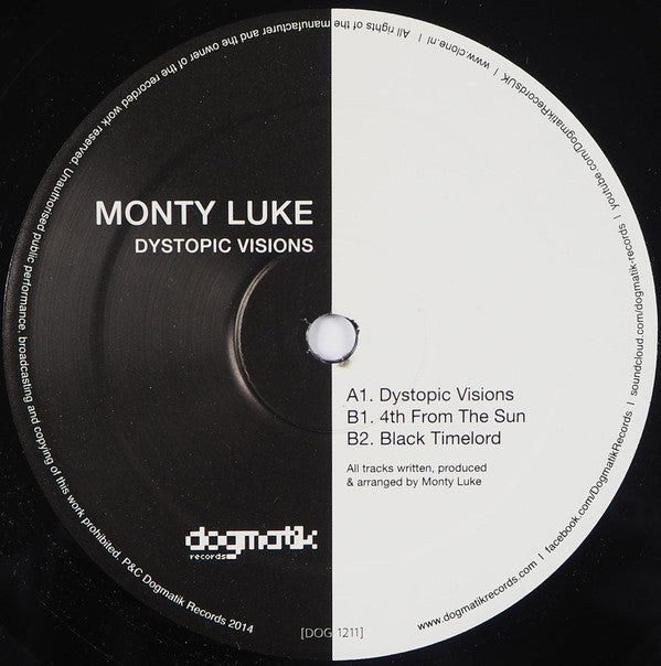 MONTY LUKE - DYSTOPIC VISIONS - (DOG1211)
