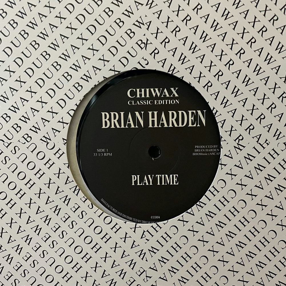 BRIAN HARDEN - PLAY TIME - (CCE034)