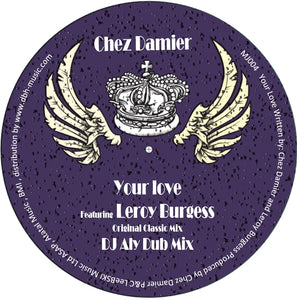 CHEZ DAMIER FEAT. LEROY BURGESS, RON TRENT, CHEZ DAMIER - MASTER JAM 4 (WITH DJ ALY, STEPHAN HOELLERMANN REMIXES) - (MJ004)