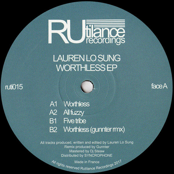 LAUREN LO SUNG - EP SEM VALOR - (RUTI015)