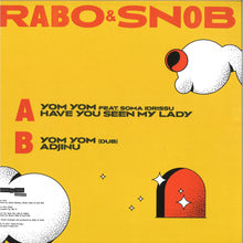 Carregar imagem no visualizador da galeria, RABO &amp; SNOB - YOM YOM EP - (RNTR035)
