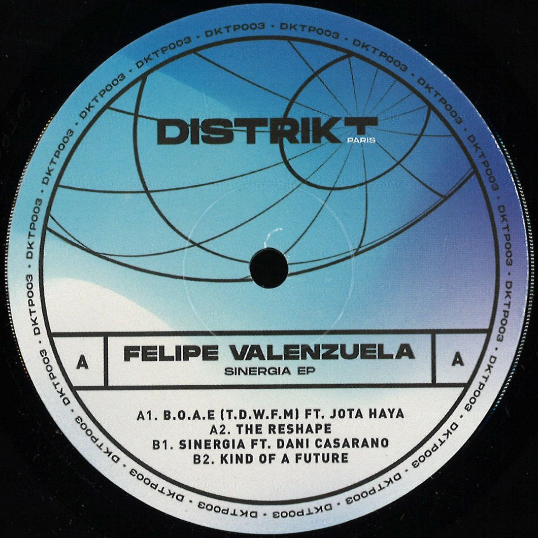 FELIPE VALENZUELA - SINERGIA EP - (DTKP003)
