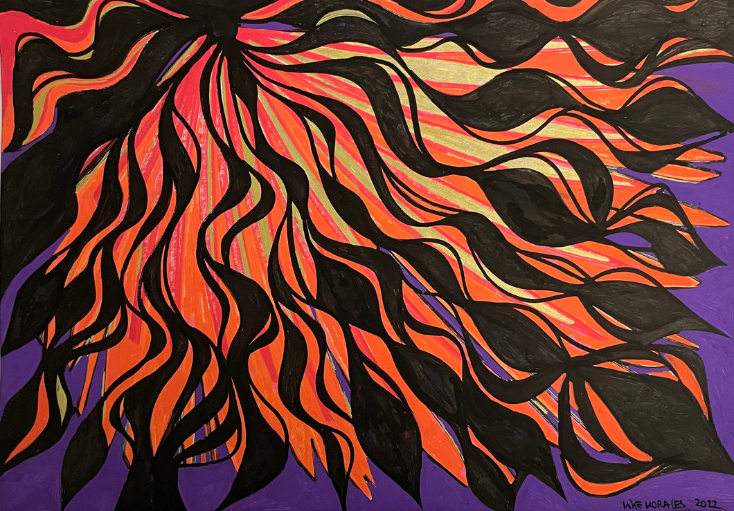DARK FLAMES - (MIKEMORALESART)